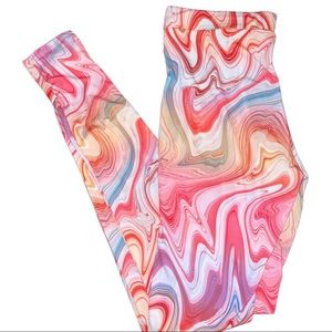 Pink Combo Printed Leggings